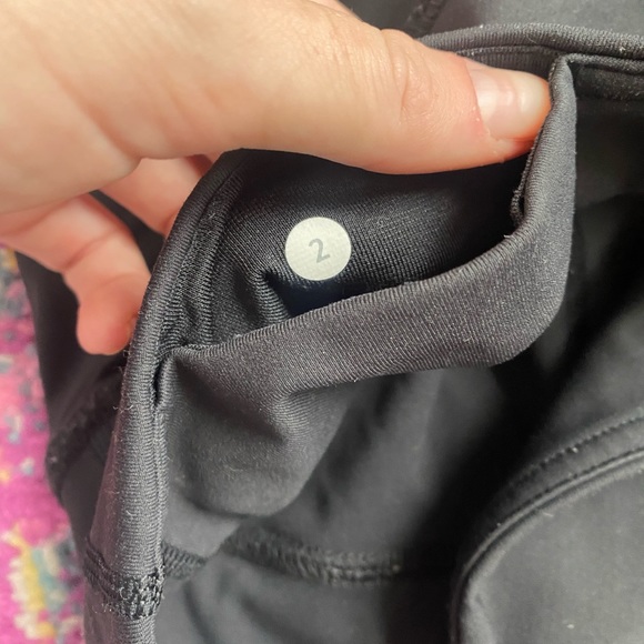 Lulu lemon black leggings DONT BUY, ON HOLD TILL I CAN SHIP - Picture 3 of 3